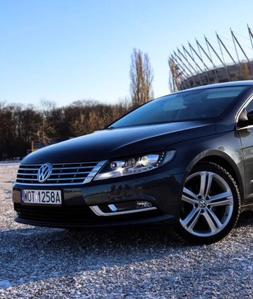 Volkswagen CC cena 38000 przebieg: 261000, rok produkcji 2013 z Warszawa małe 92